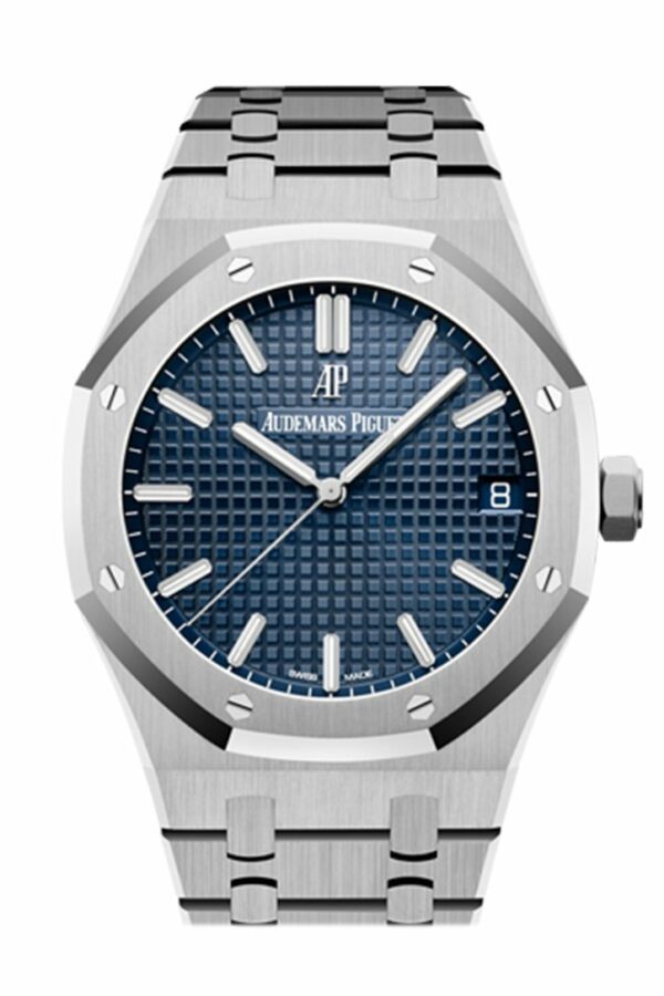 Audemars Piguet Royal Oak Blue Dial Automatic Mens Watch 15500St.oo.1220St.01