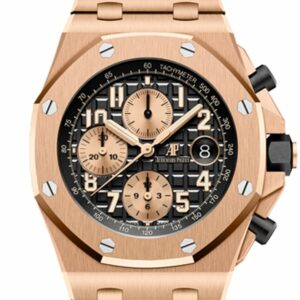 Audemars Piguet Royal Oak Offshore Chronograph Rose Gold 42Mm Watch 26470Or.oo.1000Or.03