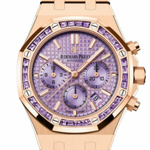 Audemars Piguet Royal Oak 38 Purple dial 18-carat pink gold Watch 26319OR.AY.1256OR.01