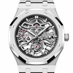 Audemars Piguet Royal Oak 41 Rhodium Openworked dial Stainless steel Watch 26735ST.OO.1320ST.01