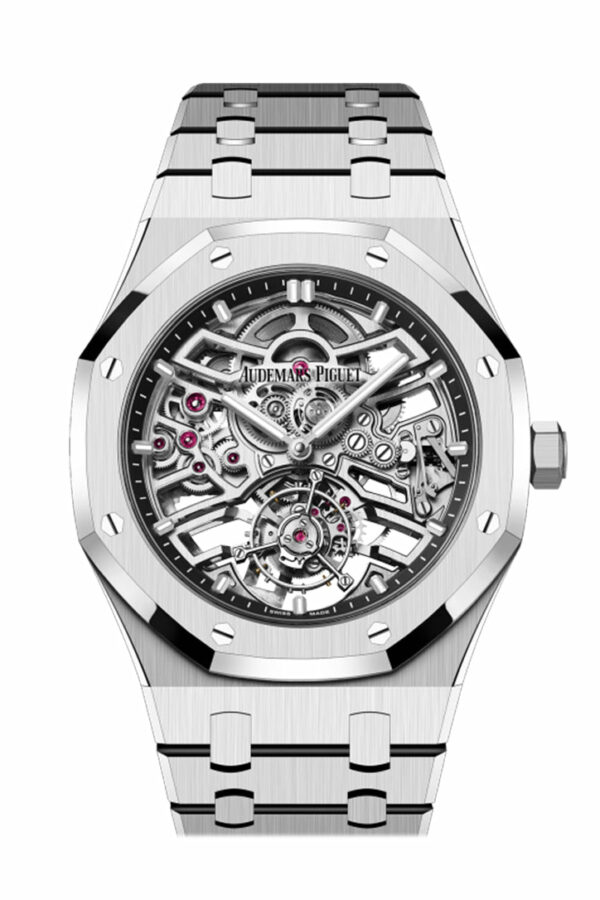 Audemars Piguet Royal Oak 41 Rhodium Openworked dial Stainless steel Watch 26735ST.OO.1320ST.01