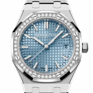 Audemars Piguet Royal Oak 34 Light blue dial Stainless steel Watch 77451ST.ZZ.1361ST.01