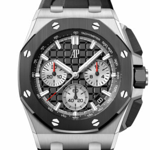 Audemars Piguet Royal Oak Offshore 43 Black dial Black rubber strap Watch 26420SO.OO.A002CA.01