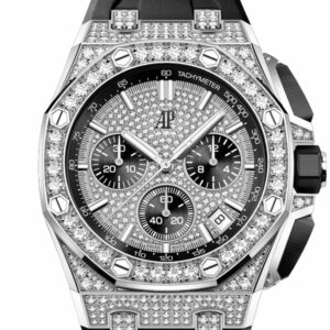 Audemars Piguet Royal Oak Offshore 43 18-carat white gold dial Black rubber strap Watch 26423BC.ZZ.D002CA.01