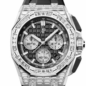 Audemars Piguet Royal Oak Offshore 43 Black dial Black rubber strap Watch 26425BC.ZZ.D002CA.01