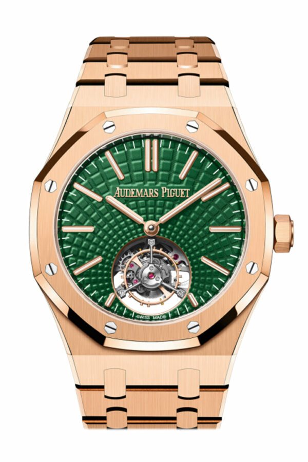 Audemars Piguet Royal Oak 41 Flying Tourbillon Rose Gold Green Dial 26533OR.OO.1220OR.01 DCM