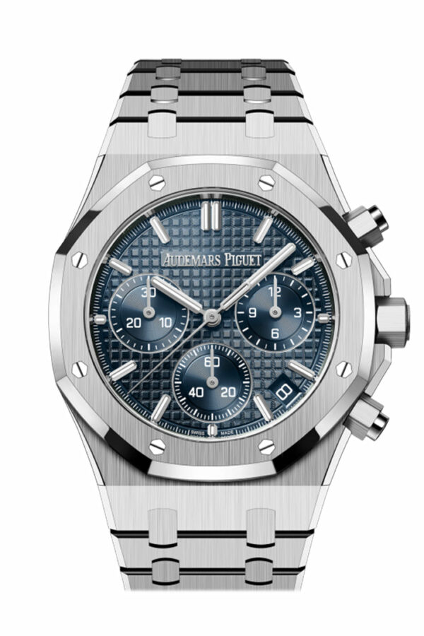 Audemars Piguet Royal Oak Bleu nuit nuage 50 Dial Stainless steel Watch 26240ST.OO.1320ST.05