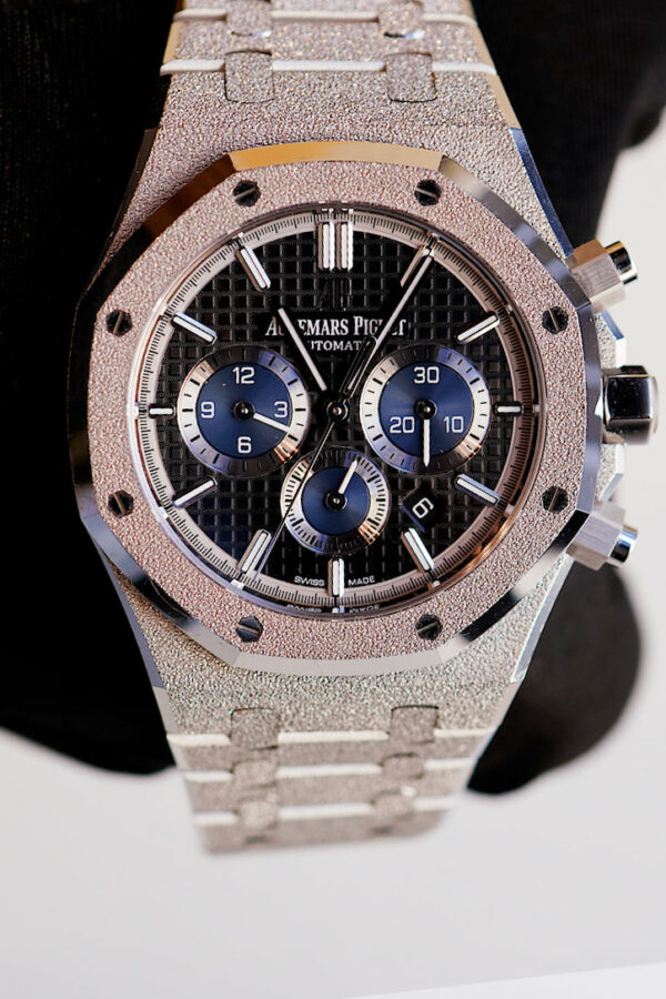 Audemars Piguet Royal Oak 41 Chronograph White Gold Black Dial Watch 26331BC.GG.1224BC.03 Japan Limited Edition