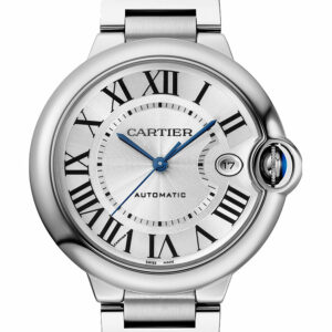 Cartier Ballon Bleu 44mm BraceletSilver Dial WSBB0040