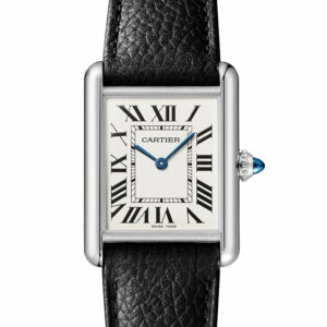 Cartier Tank Must Silver Dial Large Strap WSTA0041