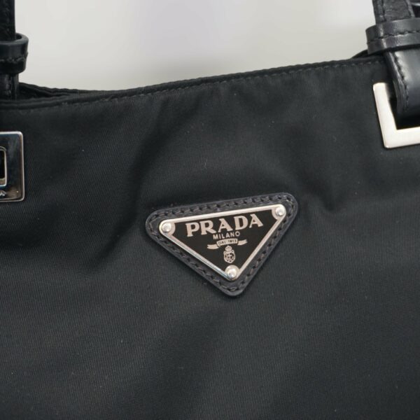 Prada Sort Skuldertaske - Image 4