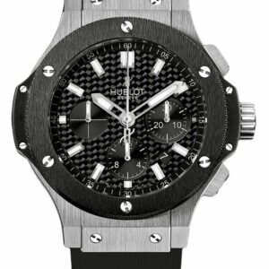 Hublot Big Bang Evolution Black Carbon Fiber Dial Automatic Chronograph Mens Watch 301.sm.1770.gr