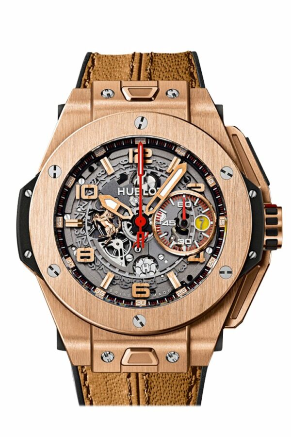 Hublot Big Bang Ferrari 18Kt King Gold 45.5Mm Mens Watch 401.ox.0123.vr