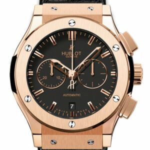 Hublot Classic Fusion Mat Black Dial Automatic Mens 45Mm Chronograph Watch 521.ox.1181.lr