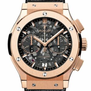 Hublot Classic Fusion Chronograph Black Dial 45Mm Mens Watch 525Ox0180Lr