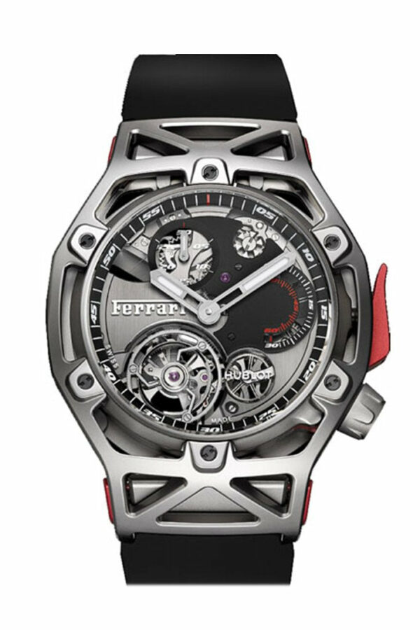 Hublot Techframe Ferrari Tourbillon Chronograph Mens Watch 408.ni.0123.rx