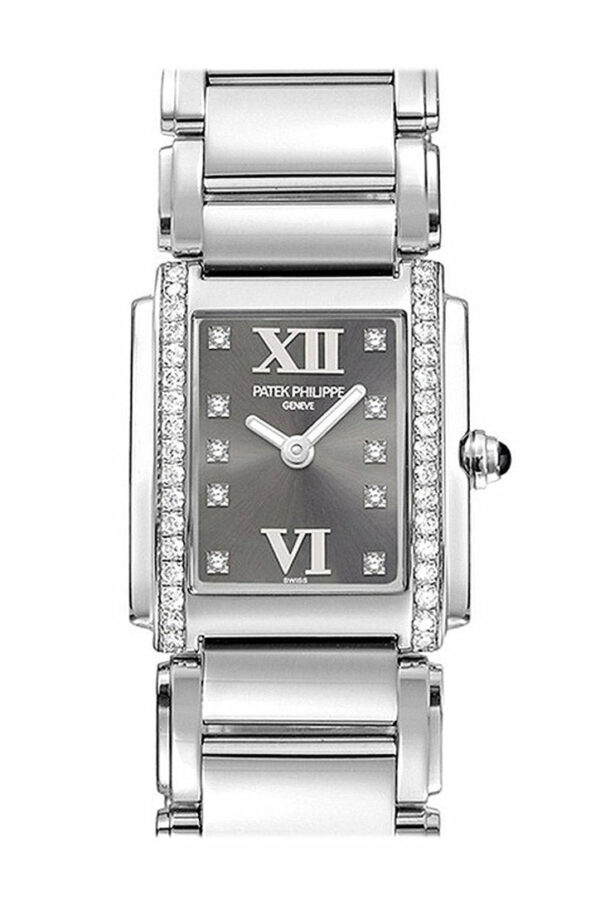 Patek Philippe Twenty Four Eternal Gray Dial 30Mm Ladies Watch 4910/10A-010