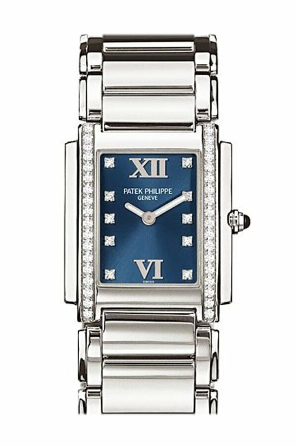 Patek Philippe Twenty Four Blue Dial 30Mm Ladies Watch 4910/10A-012