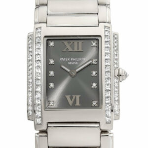 Patek Philippe Twenty Four Gray Dial 30Mm Ladies Watch 4910/20G-010