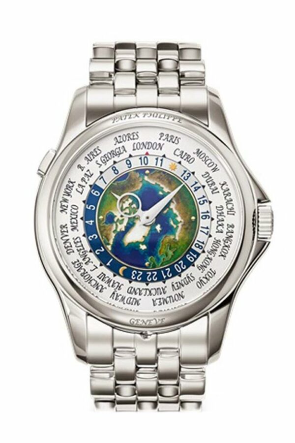 Patek Philippe World Time Automatic Blue Dial Mens Watch 5131/1P-001