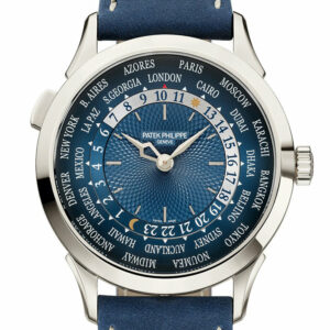 Patek Philippe Complications Worldtime Platinum Watch 5230P 5230P-001