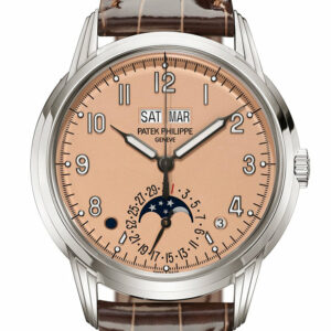 Patek Philippe Grand Complications Perpetual Calendar Salmon Dial Watch 5320G-011 5320G