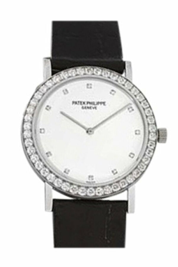 Patek Phillippe Philippe Calatrava 5006G 18K White Gold 33Mm Womens Watch 5006 G Pre Owned / None