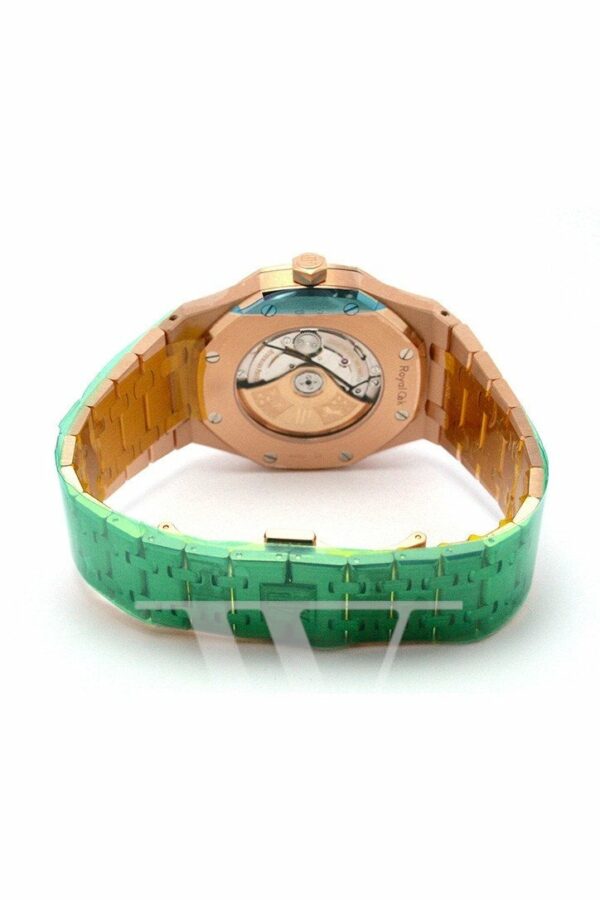 Audemars Piguet Royal Oak Self Winding 41Mm Pink Gold Watch 15400Or.oo.1220Or.02