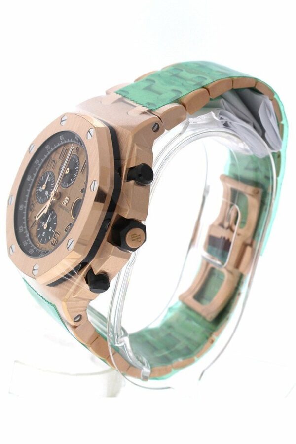 Audemars Piguet Royal Oak Offshore Chronograph Pink Gold Dial 18Kt Mens Watch 26470Or.oo.1000Or.01