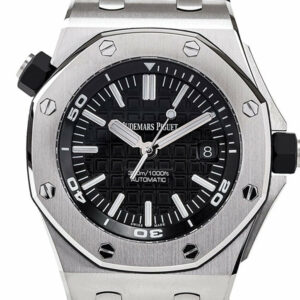 Audemars Piguet Royal Oak Offshore Diver Black Dial Rubber Mens Watch 15710St.oo.a002Ca.01 / None