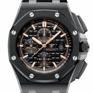 Audemars Piguet Royal Oak Offshore Black Chronograph Dial Ceramic Watch 26405Ce.oo.a002Ca.02