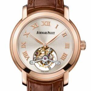 Audemars Piguet Jules Tourbillon Silver Dial Rose Gold 26561Or.oo.d088Cr.01 Watch