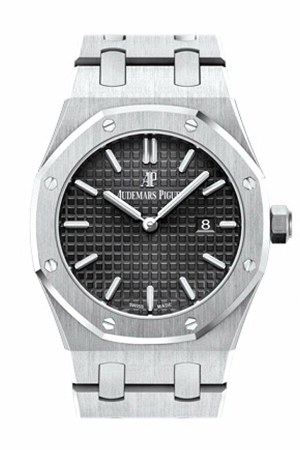 Audemars Piguet Royal Oak Lady 33 Mm Black Dial Stainless Steel Ladies 67650St.oo.1261St.01 Watch