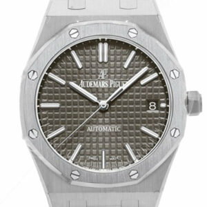 Audemars Piguet Royal Oak 37Mm Grey Ruthenium Dial Automatic Watch 15450St.oo.1256St.02