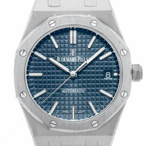 Audemars Piguet Royal Oak 37Mm Blue Dial Automatic Mens Watch 15450St.oo.1256St.03