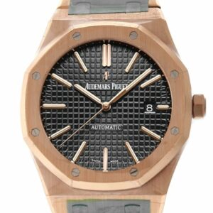 Audemars Piguet Royal Oak 41Mm Black Dial Pink Gold Watche 15400Or.oo.1220Or.01 Watch