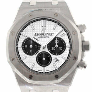 Audemars Piguet Royal Oak 41Mm Silver-Toned Dial Stainless Steel Bracelet Mens Watch