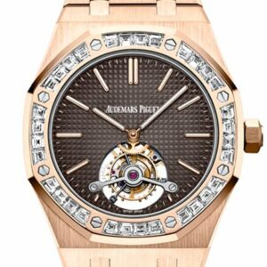 Audemars Piguet Royal Oak 41Mm Brown Dial Pink 18K Pink Gold Mens Watch 26516Or.zz.1220Or.01