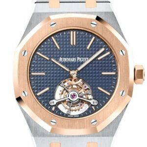 Audemars Piguet Royal Oak 41Mm Blue Dial Automatic Two Tone Midsize Watch 26517Sr.oo.1220Sr.01