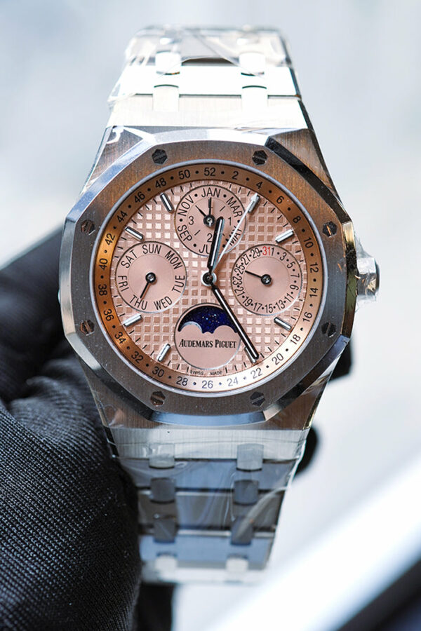 Audemars Piguet Royal Oak 41 Perpetual Calendar Salmon Dial Titanium 26615TI.OO.1220TI.01 DCM