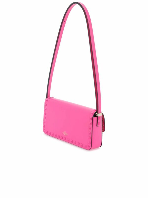 Rockstud Eastwest Leather Shoulder Bag 1