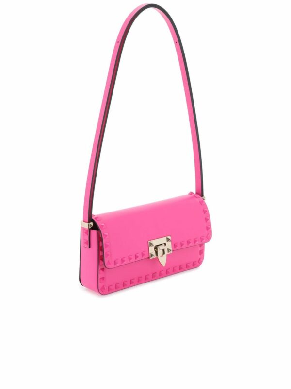 Rockstud Eastwest Leather Shoulder Bag 2