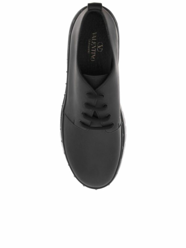 Rockstud Mway Leather Derby Shoes 1