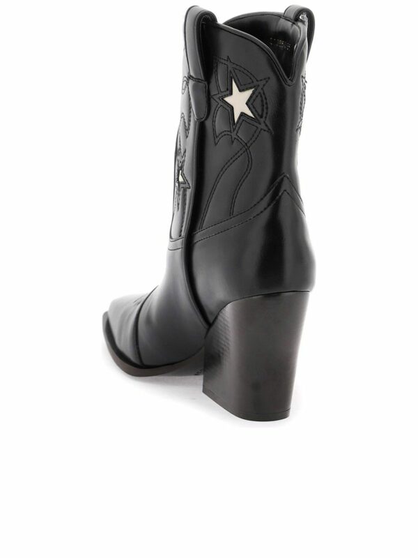 Texan Ankle Boots With Star Embroidery 2