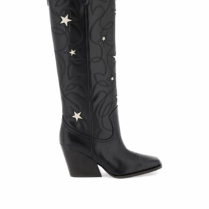 Texan Boots With Star Embroidery 0