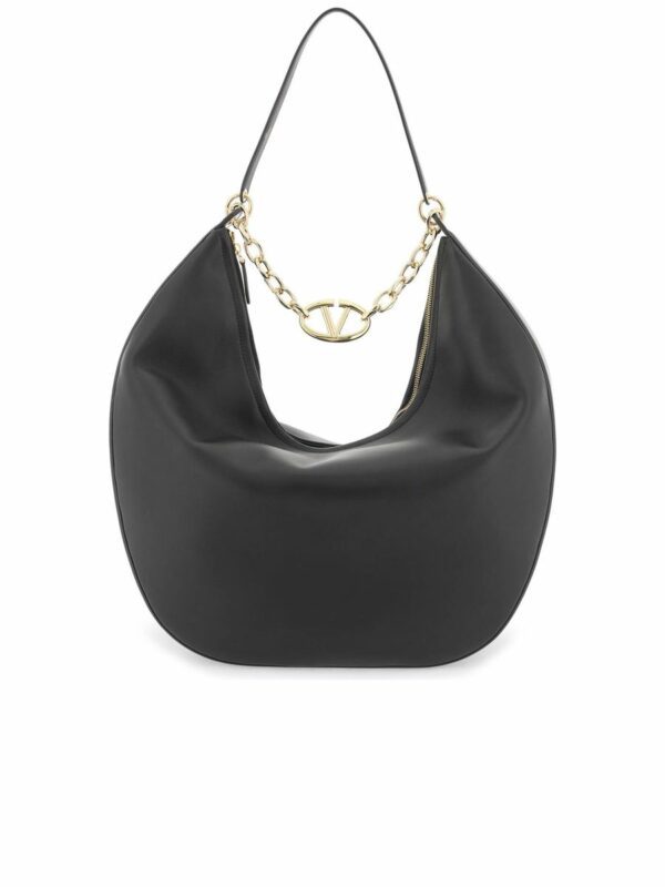 Maxi Vlogo Moon Hobo Bag 0