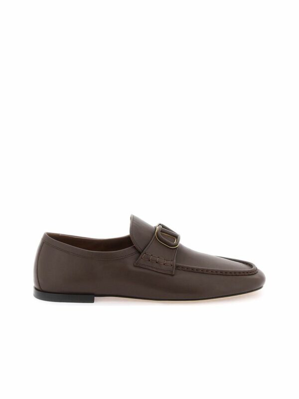 Vlogo Signature Calfskin Nappa Loafers 0