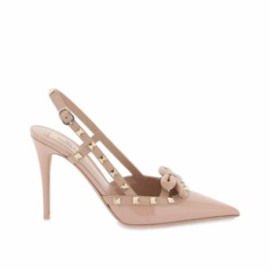 Rockstud Bow Slingback Pumps 0