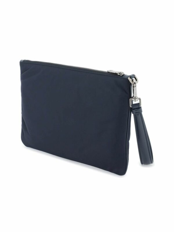 Nylon Pouch With Rubberized Logo 1