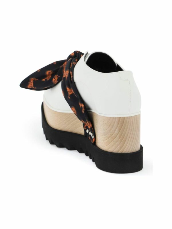 Platform Elyse Loafers With Printed Band 2